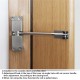 Adjustable Spring Door Closer Automatic Strength Hinge for Fire Rated Door Channel