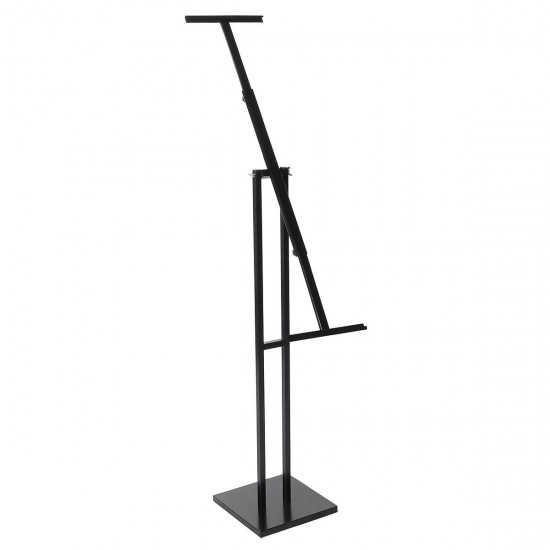 Adjustable Two-sided KT Board Poster Stand Shelf Rack