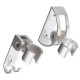 Aluminum Alloy Shower Head Holder Wall Mounted Shower Bracket Holder Hook Semicircle Patterns