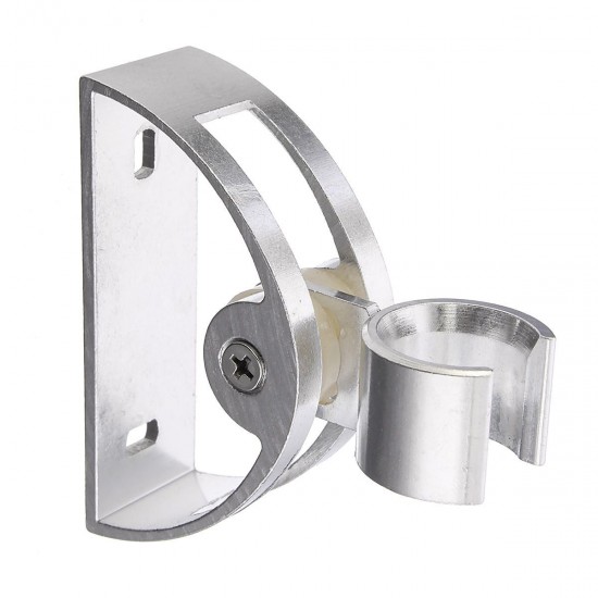 Aluminum Alloy Shower Head Holder Wall Mounted Shower Bracket Holder Hook Semicircle Patterns