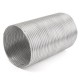 Aluminum Flexible 1M Length Exhaust Air Vent Pipe Duct 8 Sizes Diameter