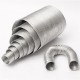 Aluminum Flexible 1M Length Exhaust Air Vent Pipe Duct 8 Sizes Diameter