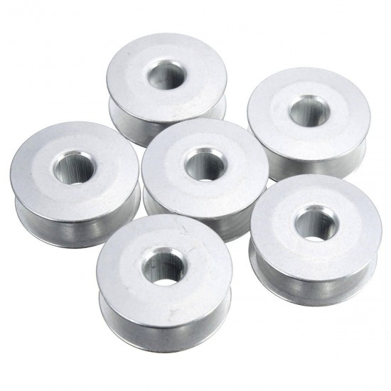 Aluminum Industrial Sewing Machine Bobbins Fit Singer Brother Tools for Single Needle Flat Machine