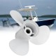 Aluminum Marine Hardware Outboard Propeller For Yamaha 20-30HP 664-45952-00-EL