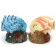 Aquarium Shell Pearl Shape Air Stone Bubbler Bubbling Decorations Fish Tank Sea Shell Ornament