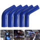 Auto Silicone Hose Rubber 60 Degree Elbow Bend Hose Air Water Coolant Joiner Pipe Tube