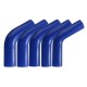 Auto Silicone Hose Rubber 60 Degree Elbow Bend Hose Air Water Coolant Joiner Pipe Tube