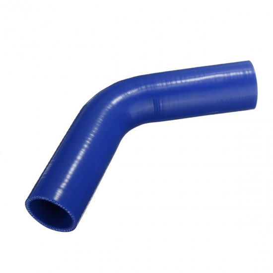 Auto Silicone Hose Rubber 60 Degree Elbow Bend Hose Air Water Coolant Joiner Pipe Tube