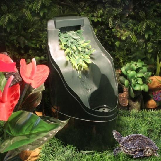 Automatic Waterer Reptile Drinking Water Feeding Drinkers Tools Fountain Chameleon Lizard Dispenser Terrarium Habitats