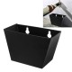 Black Wall Mount Beer Bottle Opener Cap Catcher Box with Screws