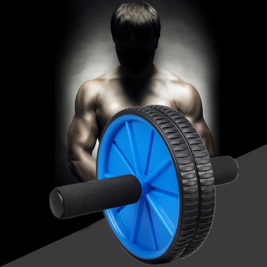 Body Fitness Dual Wheel Abdominal Training roller Home Gym Arm Waist Exerciser Gym Exercise Tools