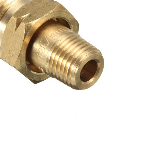 Brass 6mm Propane LP Gas Cylinder Fitting POL Connector