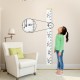 Children Measure Height Ruler Room Wall Hanging Prop Wall Growth Gauge Frame