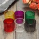 Colored Replacement Transparent Pyrex Glass Tube Cap for TFV8 Baby 7 Colors