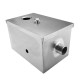 Commercial Stainless Steel Grease Trap Interceptor Set for Restaurant Wastewater