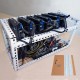 DIY Aluminum Frame Mining Rig Frame For 6 GPU Mining Crypto-currency Mining Rigs