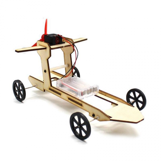 DIY Wind Power Braking Assemble Car Toys Kit Handmade Scientific Experiments Education Toys For Kids