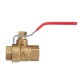 DN10 3/8 Inch NPT Female Straight Full Brass Ball Valve Water Diverter Adapter