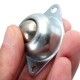 Dia 15mm Stainless Steel Sliver Swivel Round Ball Caster Transfer Ball Bearing Roller Wheel