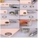 Punch Die Tool Set 20 Sets Leather Craft Tool Clothing Grommet Banner