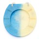 FMD Medium Density Fiberboard Beach Patterns Bathroom WC Toilet Lid Toilet Seat Cover