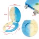 FMD Medium Density Fiberboard Beach Patterns Bathroom WC Toilet Lid Toilet Seat Cover