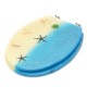 FMD Medium Density Fiberboard Beach Patterns Bathroom WC Toilet Lid Toilet Seat Cover