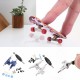 Fingerboard Truck Skateboard Trucks DIY 32MM Tool Kit Screws Wheel Nuts Gift