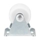 Fixed Caster Wheels 1inch PP Top Plate Mounted Caster Wheel 22lbs