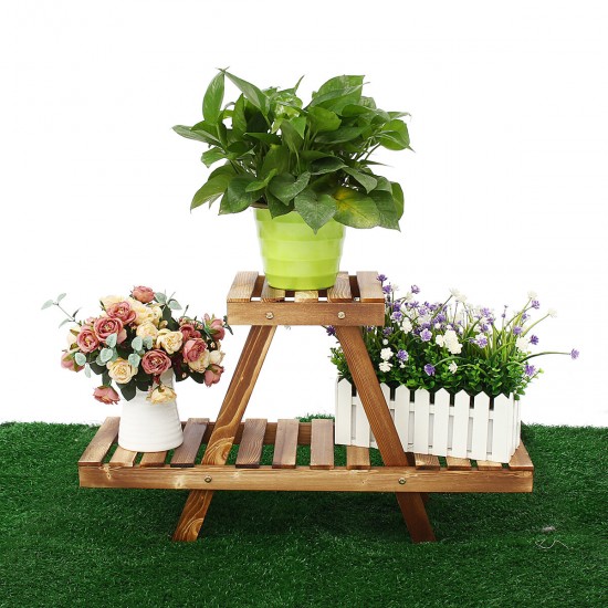 Flower Stand Plant Pot Shelf Rack Display Ladder Desk Organizer Desks Home Decorations