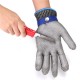 Grade 5 Safety Cut Proof Stab Resistant Stainless Steel Wire Metal Mesh Glove S