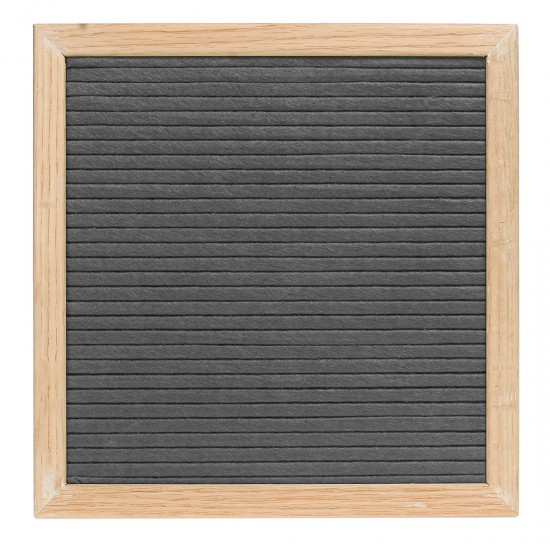 Gray Felt Letter Board Oak Frame Changeable Cafe Restaurant Dinning Menu Message Board 340 Letters