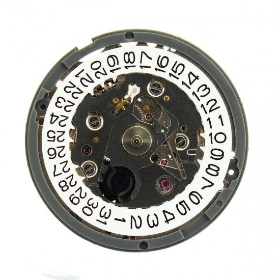 High Accuracy Mechanical Automatic Wrist Watch Double Calendar Clock Movement