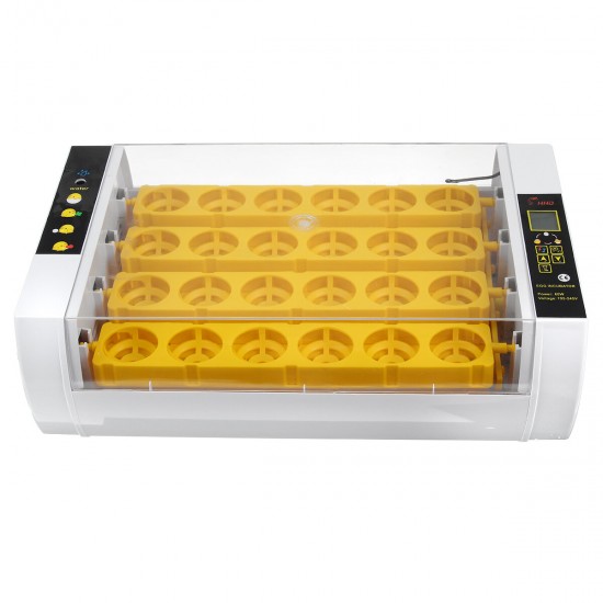 Home Farm Digital 24 Egg Incubator Automatic Eggs Hatcher Temperature Control