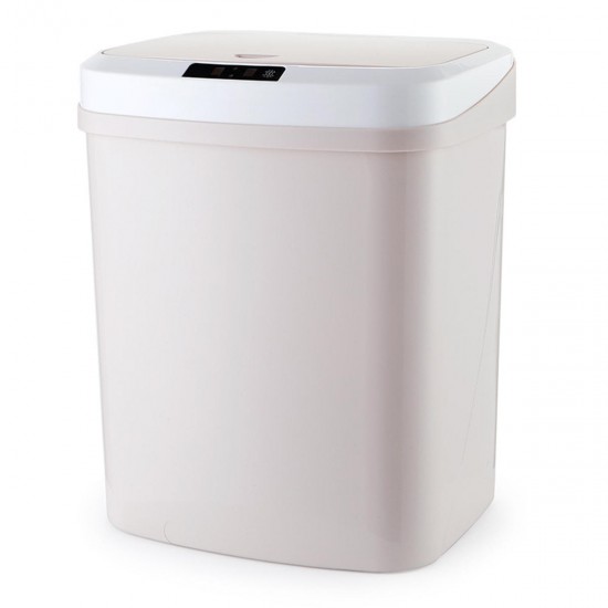 Intelligent Smart Trash Can Auto Motion Sensor Kitchen Office Rubbish Waste Bins 15L