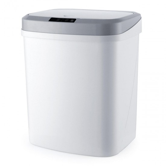 Intelligent Smart Trash Can Auto Motion Sensor Kitchen Office Rubbish Waste Bins 15L