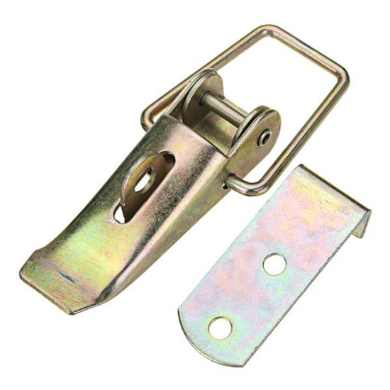 Iron Toggle Catch Latch Hasp Clamp Clip Duck Billed Buckles for Wood Box Case