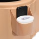 Khaki Detachable Toilet Portable Toilet for Elderly