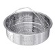 Kitchen Steamer Basket + Egg Steamer Rack Divider Accessories for Instants Pot