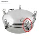 M12 Sanitary Vessel Manhole Handwheel Handle Lifting Ring for Tank Manway Cover