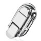 Nickel Plating Iron luggage Lock Button Bolt Closure Latch Buckle