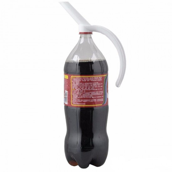Plastic Water Soda Bottle Cola Coke Bottled Beverage Handle Cap Drinkware Dispenser