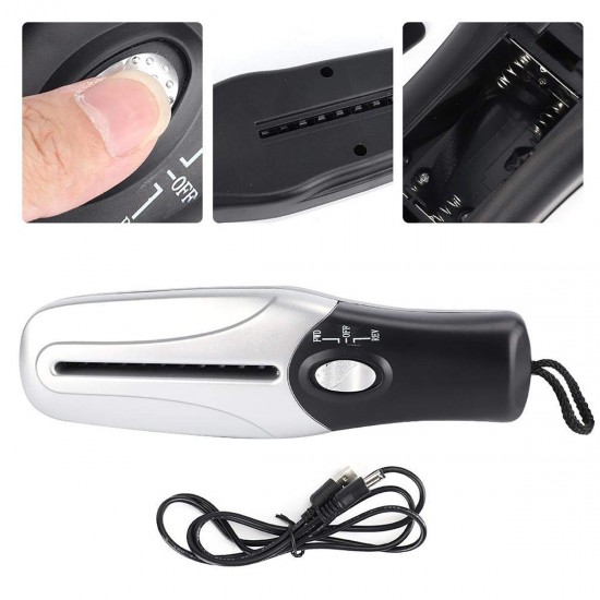 Portable Mini Electric Paper Shredder Office Handheld Cutter Strip Cut Machine