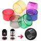 Replacement Transparent Pyrex Glass Tube Cap Tank 24mm for Limitless RDTA 7 Colors