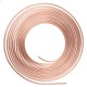 Roll Copper Steel 25 ft. 3/16'' Brake Line Pipe Tubing with 20 Pcs Kit Fittings Brake Female Male Nut