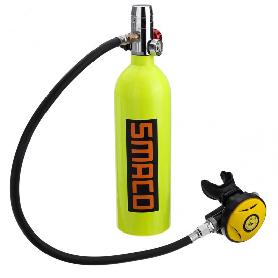 1L Scuba Oxygen Cylinder S400 Diving Air Tank Diving Respirator Valve Relieve Valve Kit