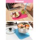 Silicone Non-slip Mat Heat Resistant Table Placemat Kitchen Sink Dishes Cup Dry Coaster