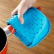 Silicone Non-slip Mat Heat Resistant Table Placemat Kitchen Sink Dishes Cup Dry Coaster