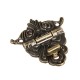 Small Box Buckle Clasp Antique Buckle Alloy Buckle Box Wooden Wine Box Lock