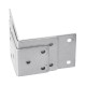 Stainless Steel 6 Holes Shelf Support Corner Joint Right Angle Fixed Bracket Code Furniture Parts